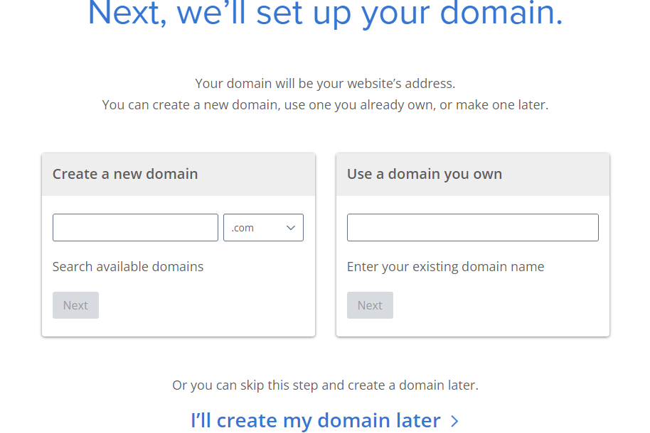 Setup your domain name 4